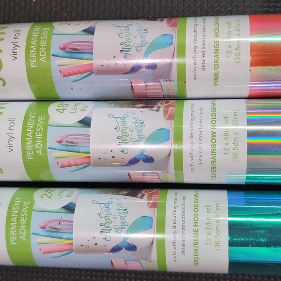 Vinyl Roll Holographic - Picture 2 of 3